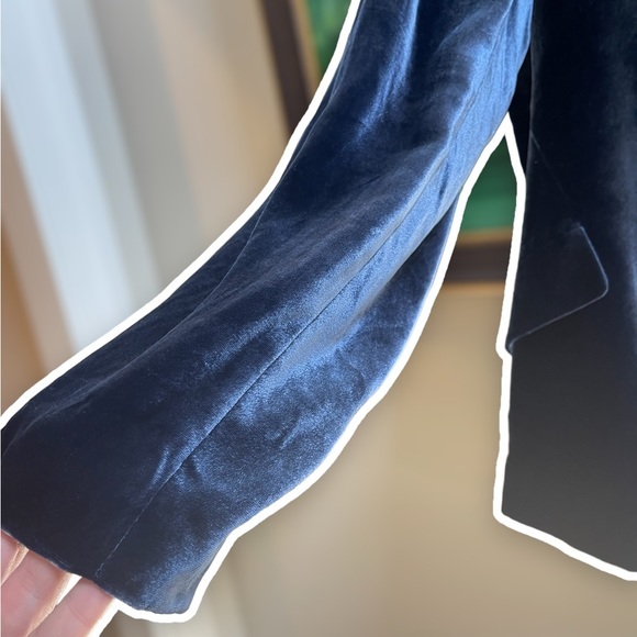 NWOT L'AGENCE Chamberlain Velvet Blazer, 14 - Picture 12 of 14